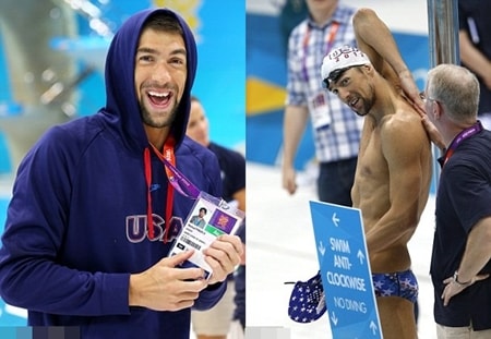 Buổi tập này là ngoại lệ hiếm hoi khi Phelps tham gia tập cùng Lochte