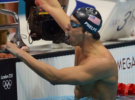 Michael Phelps đã đi vào lịch sử Olympic