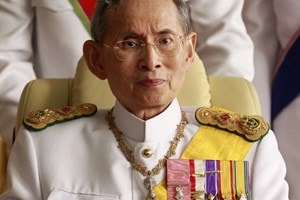 Nhà Vua Thái Lan Bhumibol Adulyadej. (Nguồn: AFP)