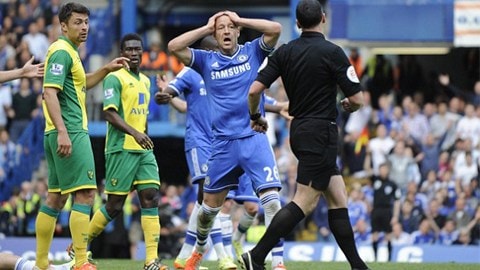 Một trận đấu thất vọng của Chelsea