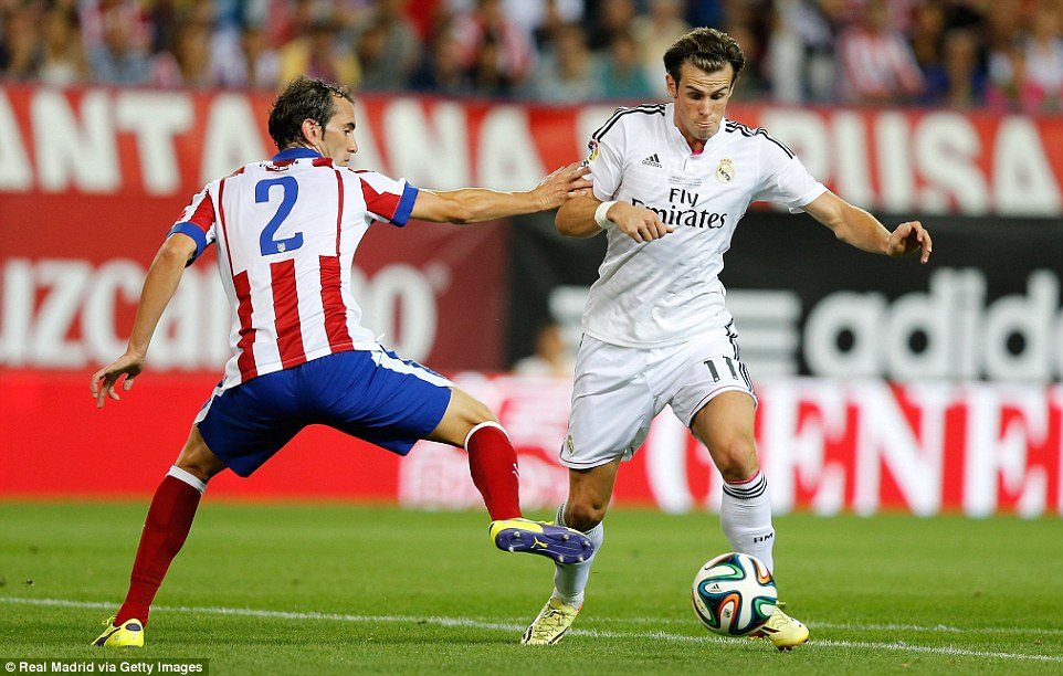 Bale đã không thể tạo nên khác biệt cho hàng công Real Madrid