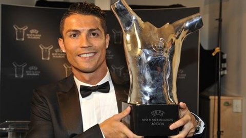 Ronaldo với danh hiệu cá nhân thứ 3 trong năm 2014