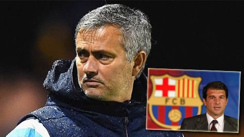 Mourinho đang trong tầm ngắm của Laporta