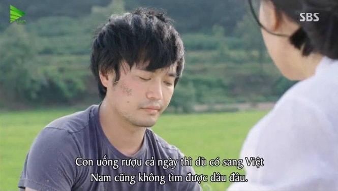Cảnh trong tập 2 bộ phim Nông dân hiện đại phát sóng ngày 19-10 - Ảnh: T.L