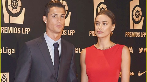 Ronaldo và Irina Shayk 