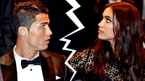 Ronaldo và Irina đã không còn sánh bước bên nhau