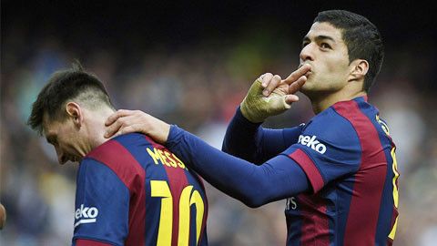 Messi và Suarez tỏa sáng rực rỡ trong chiến thắng của Barca
