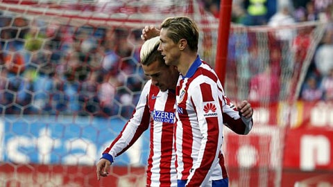 Atletico vững chắc ở ngôi vị thứ 3 trên BXH