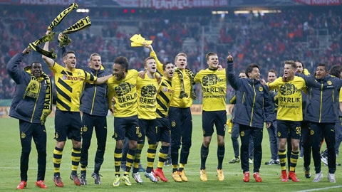 Niềm vui chiến thắng của Dortmund