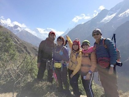 Nhóm 5 người Việt ở Nepal bắt đầu xuống núi Namche - ảnh 1