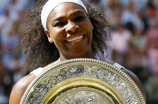 Danh hiệu vô địch Wimbledon lần thứ sáu của Serena Williams