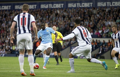 Yaya Toure góp công lớn vào chiến thắng hoàn hảo cho Man City