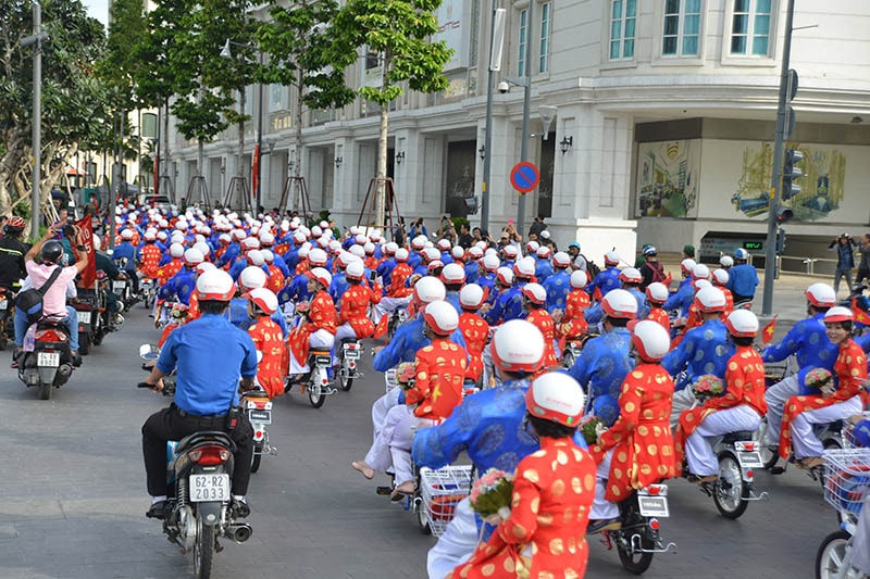 cưới, tập thể, sài gòn, quốc khánh