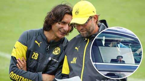 Klopp và Buvac thời còn làm việc tại Dortmund