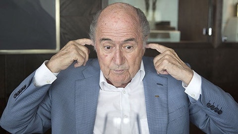 Ông Blatter đang rất căng thẳng thời gian qua