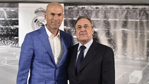 Zidane trở thành tân HLV trưởng Real Madrid