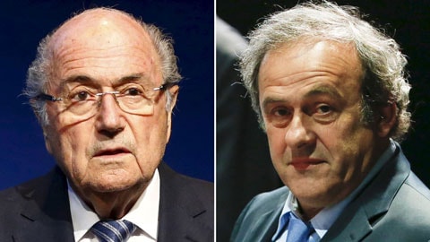 Blatter và Platini đều được giảm án