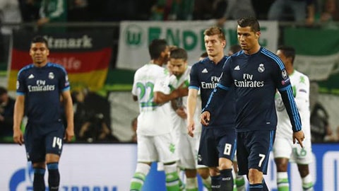 BBC im tiếng, Real thua sốc 0-2 trước Wolfsburg