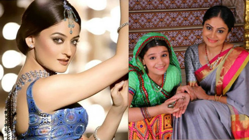 Người đẹp Mahhi Vij (trái) sẽ đóng Nimboli khi trưởng thành.