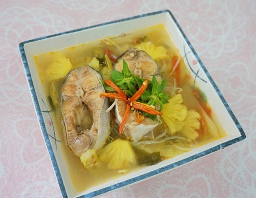 canh chua, ngày hè, nắng nóng, canh hến, canh cua, nấu chua