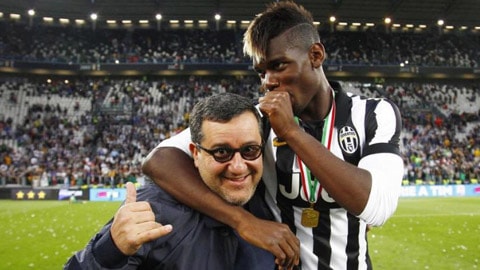 Siêu cò Raiola ngăn M.U kiểm tra y tế Pogba