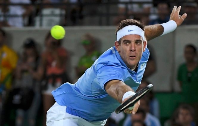 Del Potro loại Djokovic khỏi nội dung đơn nam môn quần vợt 