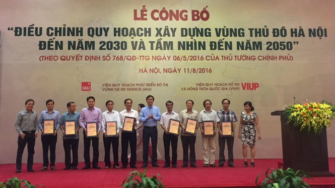 Vùng thủ đô Hà Nội có 9 tỉnh 