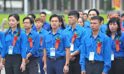 445 đại biểu Thanh niên tiên tiến báo công dâng Bác - ảnh 3