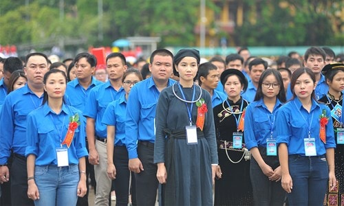 445 đại biểu Thanh niên tiên tiến báo công dâng Bác - ảnh 4