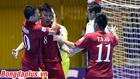 Futsal Việt Nam giành chiến thắng lịch sử ở VCK World Cup