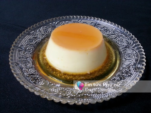 banh flan caramel mem min, thanh mat cuoi tuan - 8