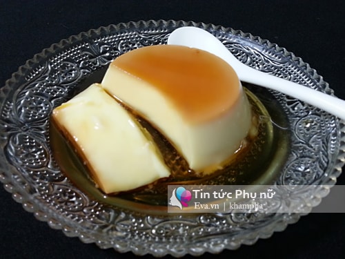 banh flan caramel mem min, thanh mat cuoi tuan - 9