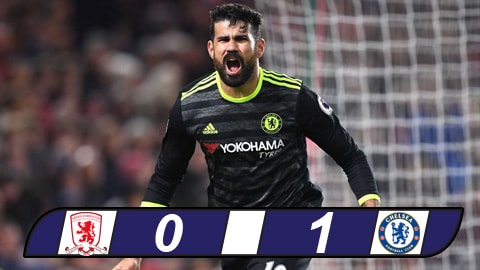 Hạ Middlesbrough, Chelsea lần đầu lên đỉnh Ngoại hạng Anh