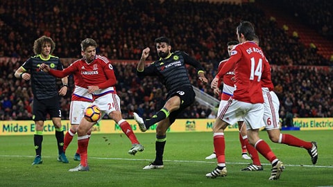 Nhưng Diego Costa mới là ngôi sao của trận đấu