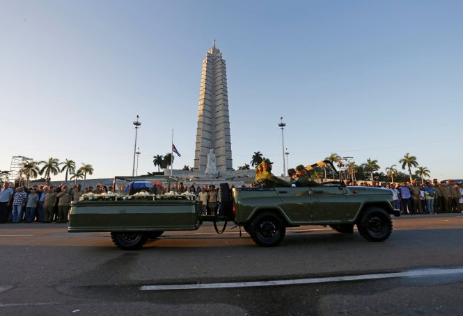 Hành trình cuối cùng của Lãnh tụ Fidel Castro 