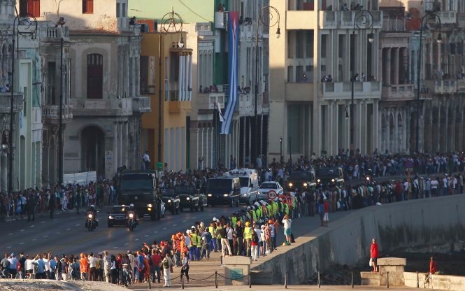 Hành trình cuối cùng của Lãnh tụ Fidel Castro 