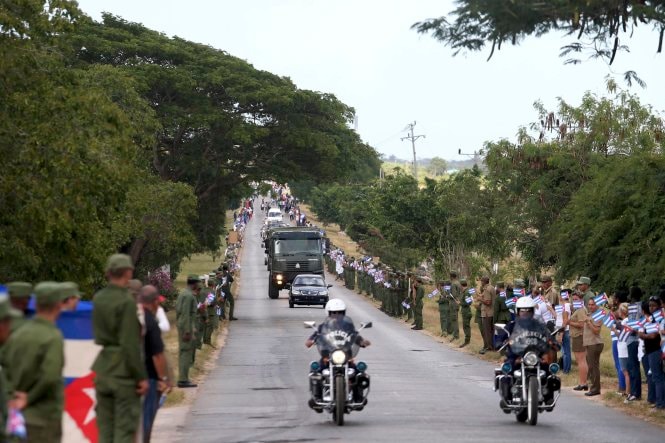 Hành trình cuối cùng của Lãnh tụ Fidel Castro 