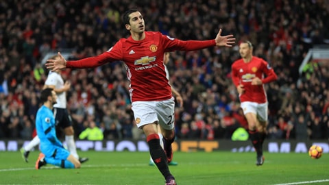 Mkhitaryan ghi bàn cho M.U
