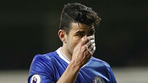 Diego Costa chia tay Chelsea vào Hè 2017