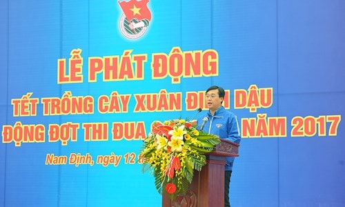 Phát động Tết trồng cây trong thanh niên cả nước ảnh 1