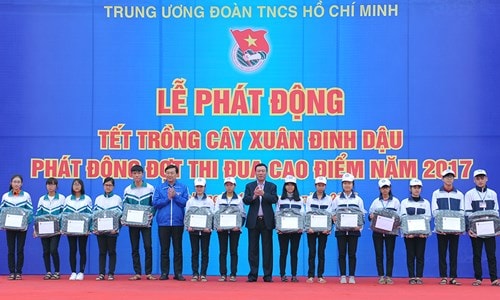 Phát động Tết trồng cây trong thanh niên cả nước ảnh 4