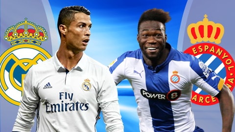 Nhận định bóng đá Real Madrid vs Espanyol, 22h15 ngày 18/2: Tăng tốc tới ngai vàng