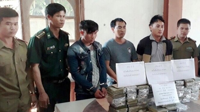 Lào - Việt phá án ma túy lớn, thu 97 bánh heroin 