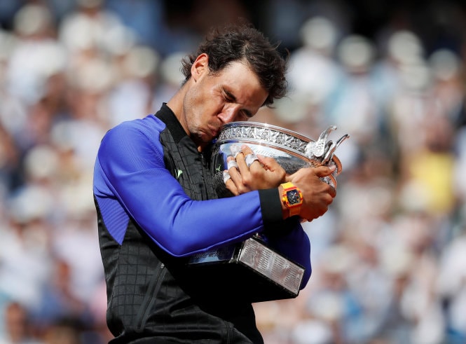 ​Nadal lần thứ 10 vô địch Roland Garros