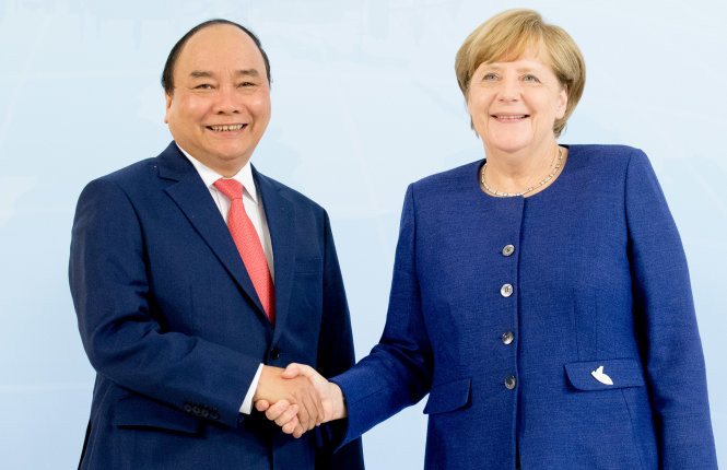 ​Thủ tướng Nguyễn Xuân Phúc hội đàm với Thủ tướng Angela Merkel 