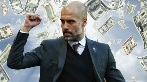 Pep Guardiola đã đốt 1 tỷ euro vào TTCN