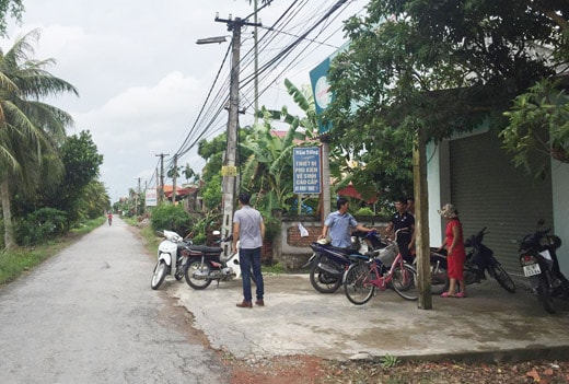 Bị điện giật chết ở vườn rau