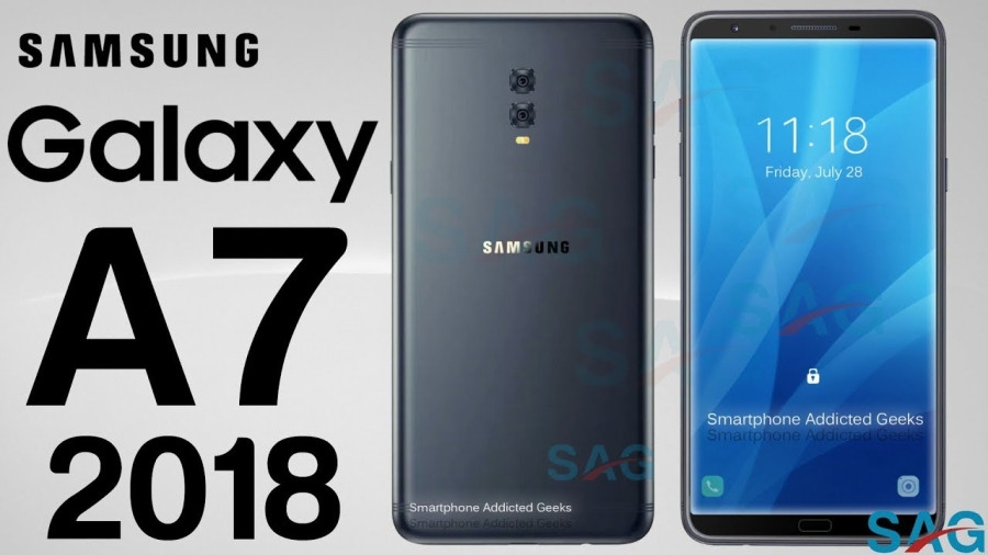 Galaxy A7,Galaxy A 2018,Samsung,Điện thoại Samsung
