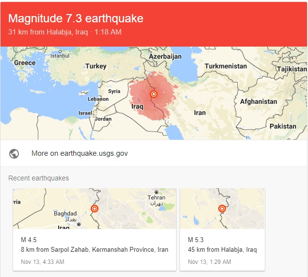Động đất mạnh ở biên giới Iraq - Iran, ít nhất 60 người chết - Ảnh 2.