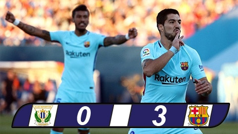 Suarez dứt chuỗi tịt ngòi, Barca vững vàng trên đỉnh La Liga